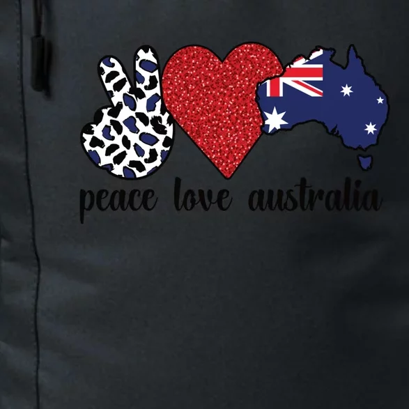 Love Australia Proud Australian Flag Australian Roots Gift Daily Commute Backpack