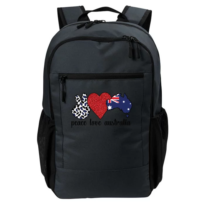 Love Australia Proud Australian Flag Australian Roots Gift Daily Commute Backpack