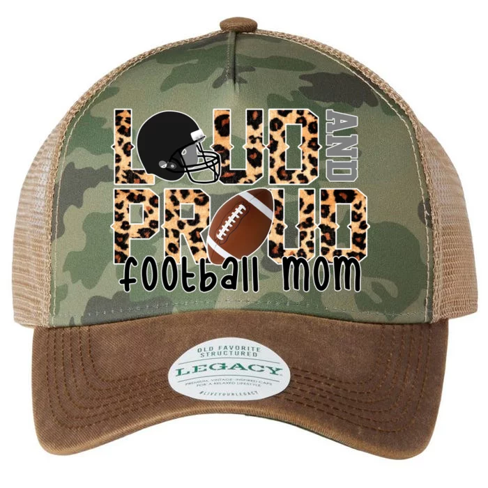 Loud And Proud Football Mom Legacy Tie Dye Trucker Hat