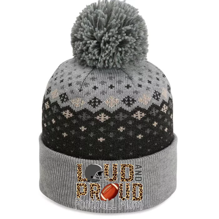 Loud And Proud Football Momgiftbest Ideas For Football Lovers Gift The Baniff Cuffed Pom Beanie