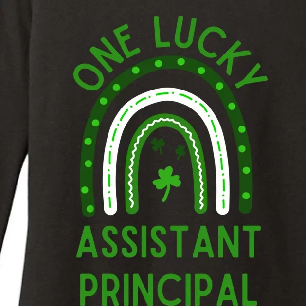 Lucky Assistant Principal Gift St Patricks Assistant Principal Gift Womens CVC Long Sleeve Shirt