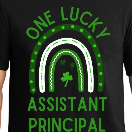 Lucky Assistant Principal Gift St Patricks Assistant Principal Gift Pajama Set