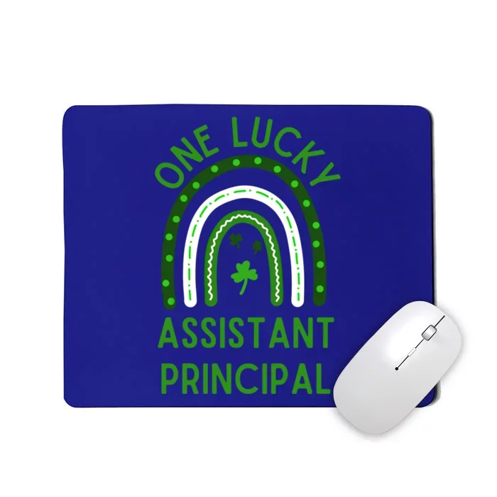 Lucky Assistant Principal Gift St Patricks Assistant Principal Gift Mousepad