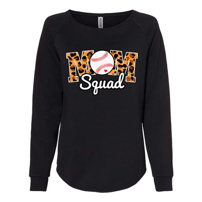 Loud And Proud Baseball Mom Squad Softball Mother Funny Gift Womens California Wash Sweatshirt