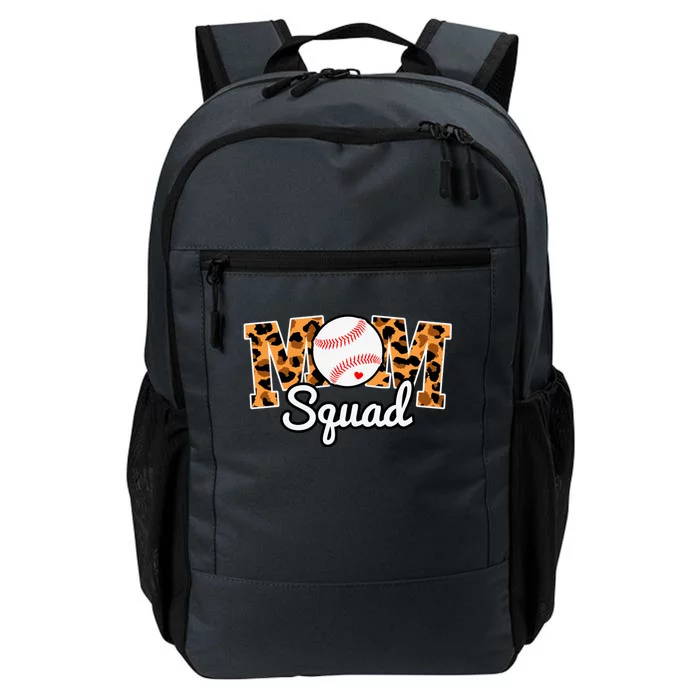 Loud And Proud Baseball Mom Squad Softball Mother Funny Gift Daily Commute Backpack