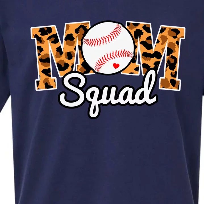 Loud And Proud Baseball Mom Squad Softball Mother Funny Gift Sueded Cloud Jersey T-Shirt