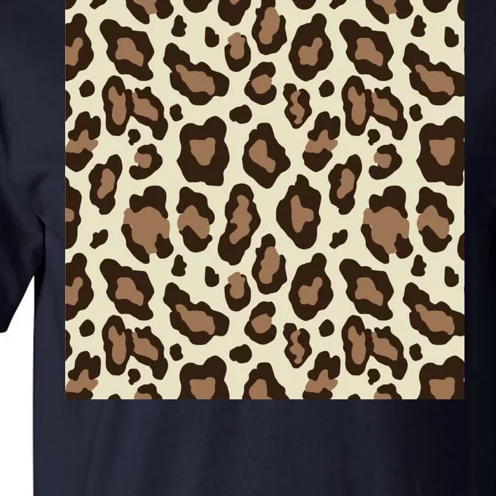 Leopard Animal Print Pattern Tall T-Shirt