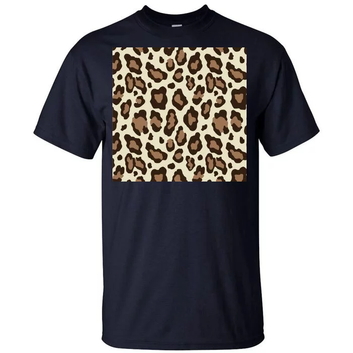 Leopard Animal Print Pattern Tall T-Shirt