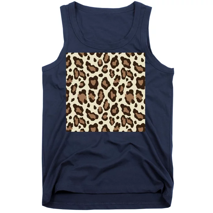 Leopard Animal Print Pattern Tank Top