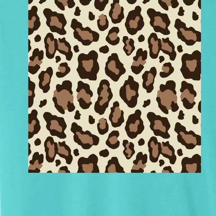 Leopard Animal Print Pattern ChromaSoft Performance T-Shirt