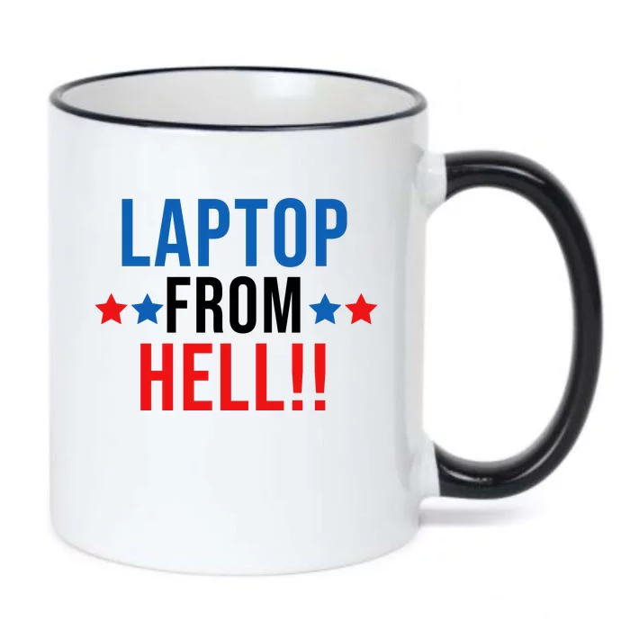 Laptop From Hell Black Color Changing Mug