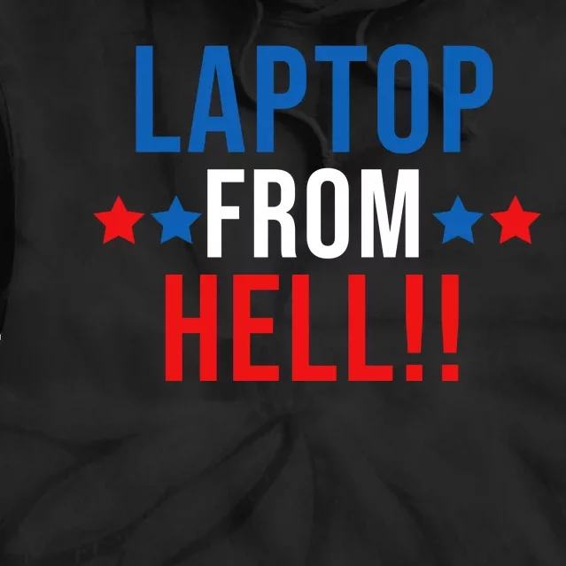 Laptop From Hell Tie Dye Hoodie