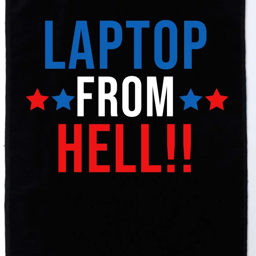 Laptop From Hell Platinum Collection Golf Towel