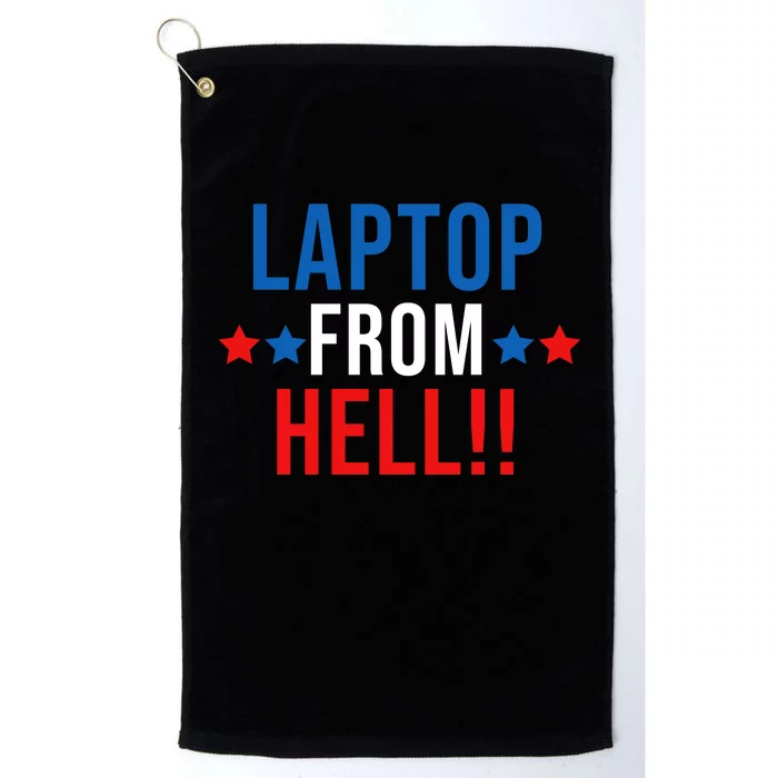 Laptop From Hell Platinum Collection Golf Towel