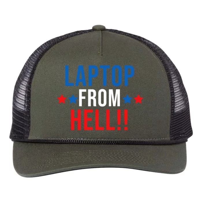 Laptop From Hell Retro Rope Trucker Hat Cap