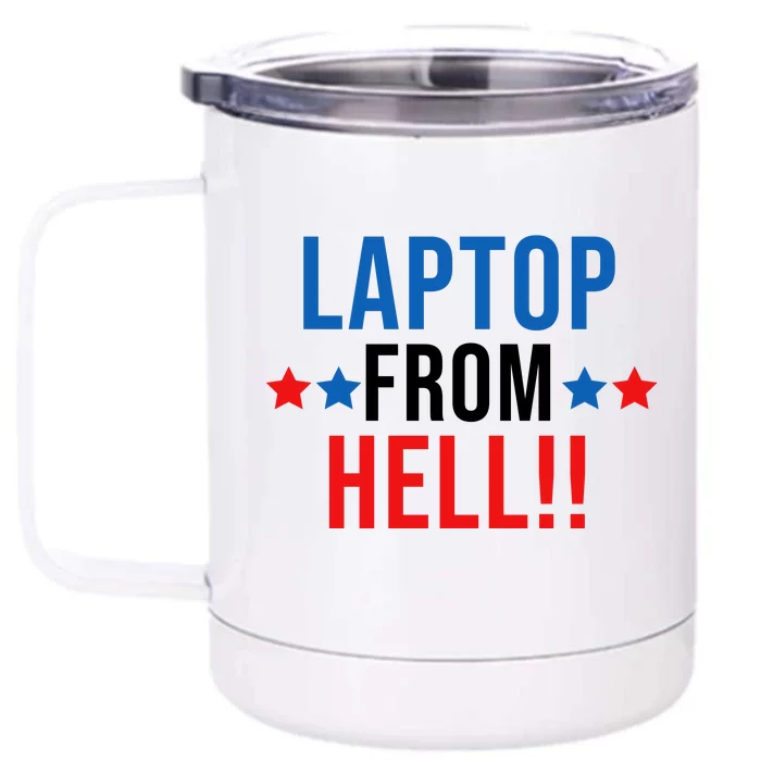 Laptop From Hell Front & Back 12oz Stainless Steel Tumbler Cup