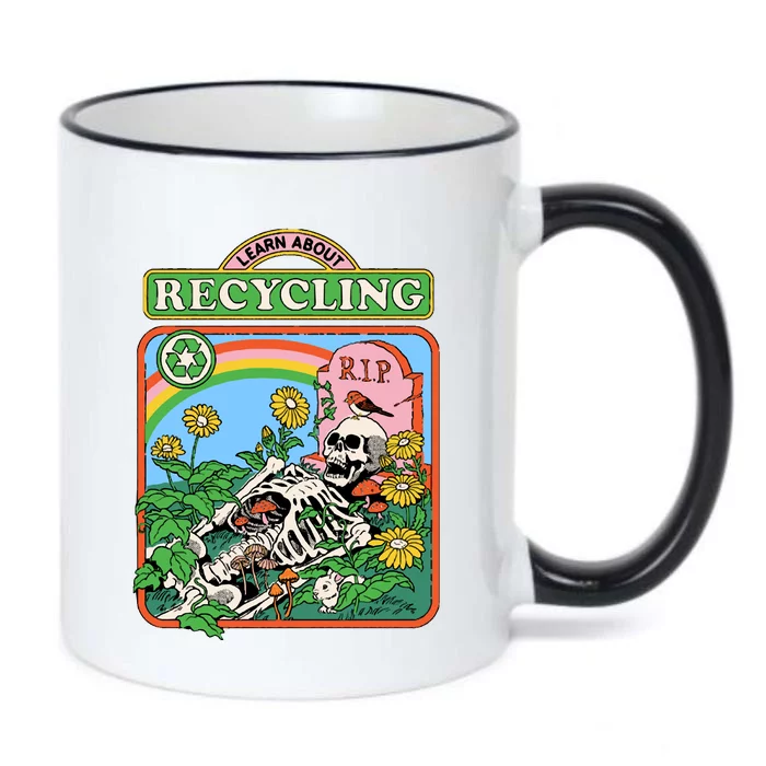 Learn About Recycling Black Color Changing Mug