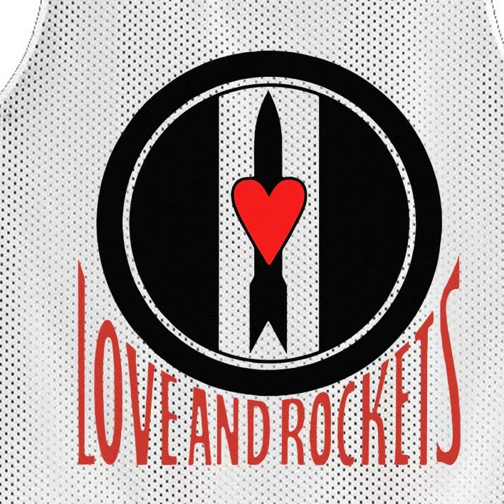 Love And Rockets Mesh Reversible Basketball Jersey Tank