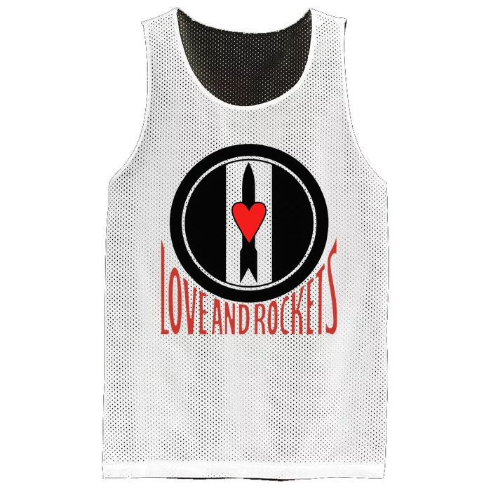 Love And Rockets Mesh Reversible Basketball Jersey Tank