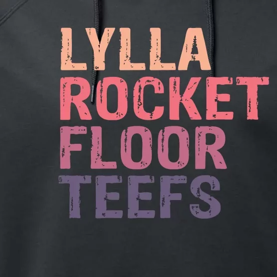 Lylla & Rocket & Floor & Teefs Funny Birthday Quote Performance Fleece Hoodie