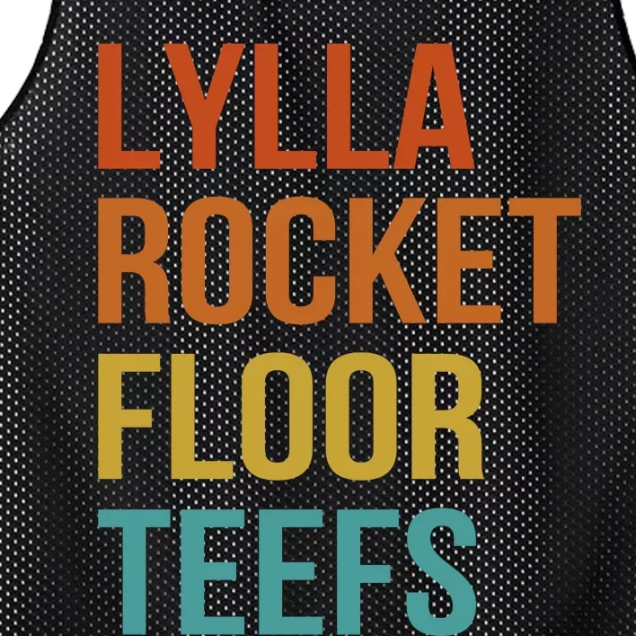 Lylla & Rocket & Floor & Teefs Funny Birthday Quote Mesh Reversible Basketball Jersey Tank