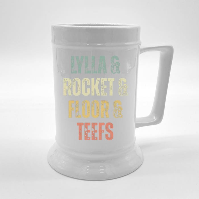 Lylla And Rocket And Floor And Teefs Funny Birthday Quote Front & Back Beer Stein