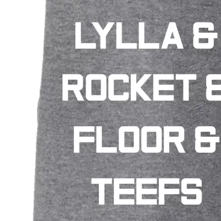 Lylla And Rocket And Floor And Teefs Trending Tees Doggie 3-End Fleece Hoodie