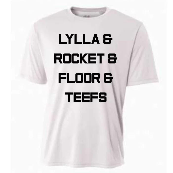 Lylla And Rocket And Floor And Teefs Trending Tees Cooling Performance Crew T-Shirt