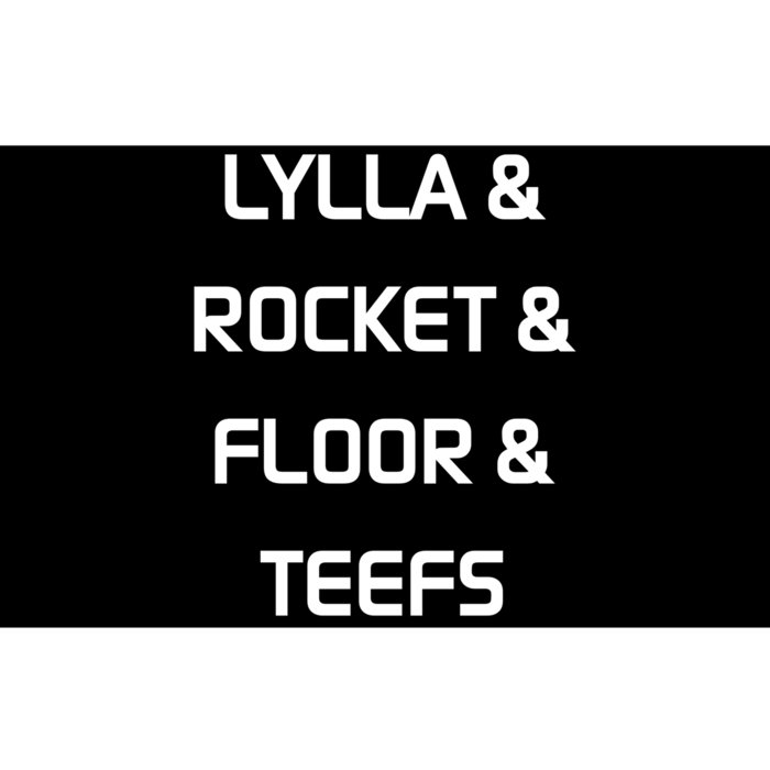 Lylla And Rocket And Floor And Teefs Trending Tees Bumper Sticker