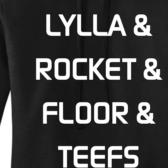 Lylla And Rocket And Floor And Teefs Trending Tees Women's Pullover Hoodie