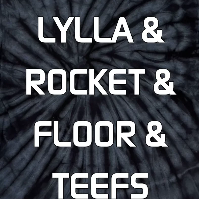 Lylla And Rocket And Floor And Teefs Trending Tees Tie-Dye T-Shirt