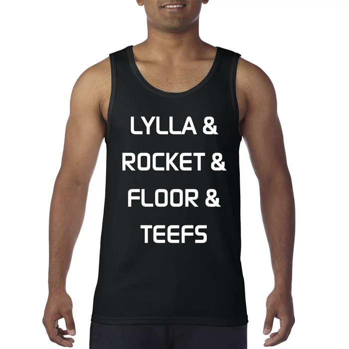 Lylla And Rocket And Floor And Teefs Trending Tees Tank Top