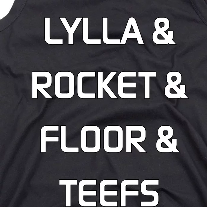 Lylla And Rocket And Floor And Teefs Trending Tees Tank Top