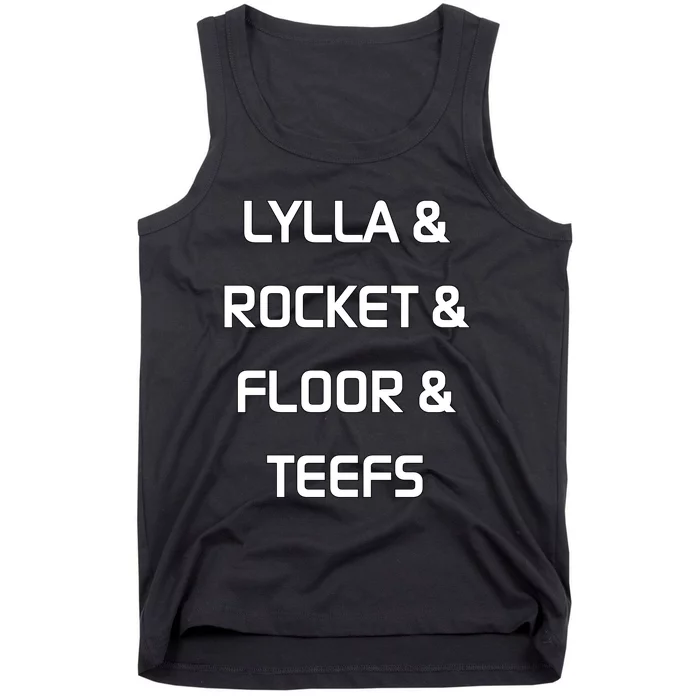 Lylla And Rocket And Floor And Teefs Trending Tees Tank Top