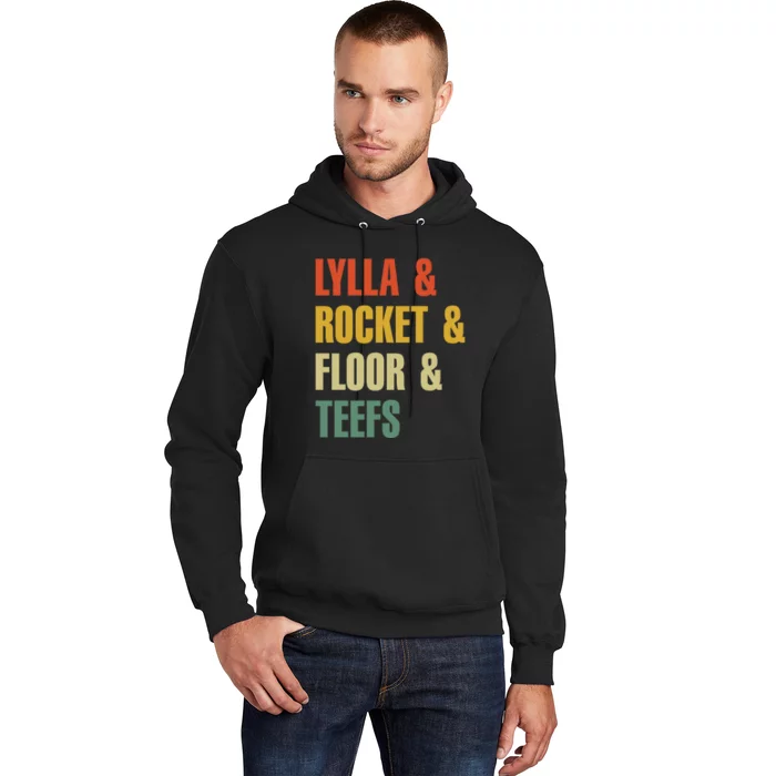 Lylla and Rocket and Floor and Teefs Vintage Hoodie