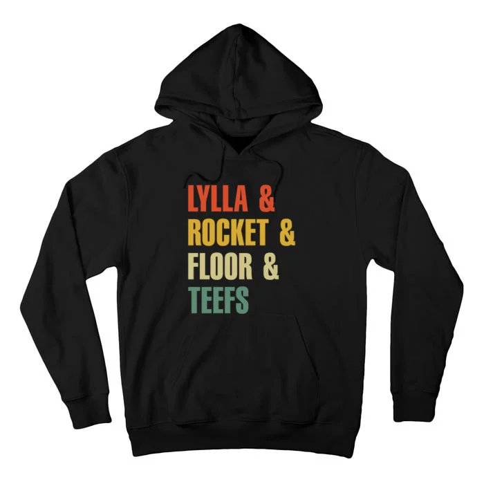 Lylla and Rocket and Floor and Teefs Vintage Tall Hoodie