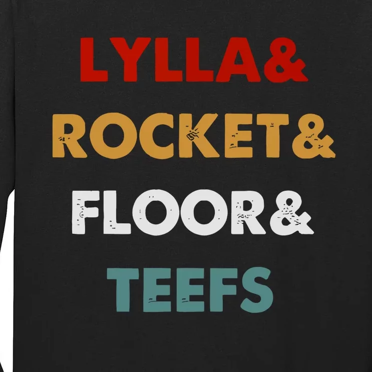 Lylla And Rocket And Floor And Teefs Tall Long Sleeve T-Shirt