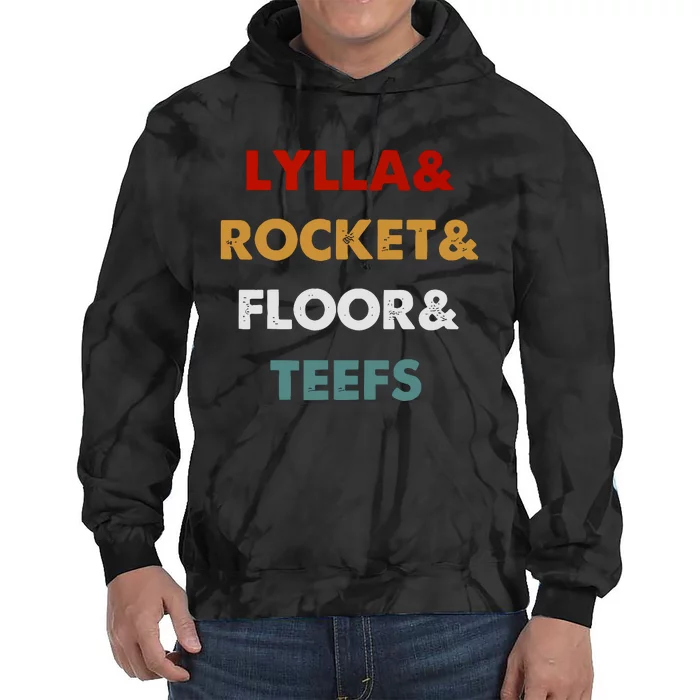 Lylla And Rocket And Floor And Teefs Tie Dye Hoodie