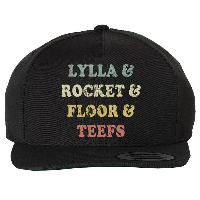 Lylla And Rocket And Floor And Teefs Funny Birthday Quote Wool Snapback Cap