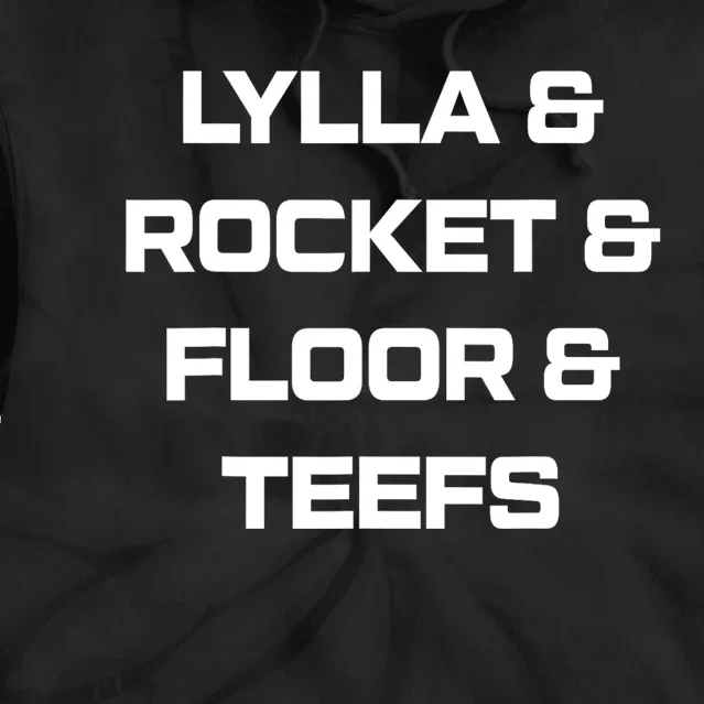 Lylla And Rocket And Floor And Teefs Tie Dye Hoodie