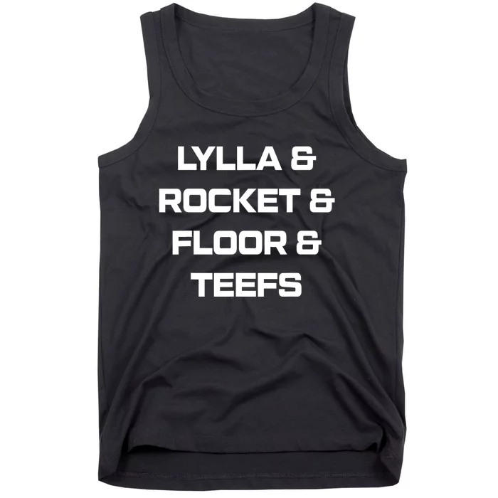 Lylla And Rocket And Floor And Teefs Tank Top