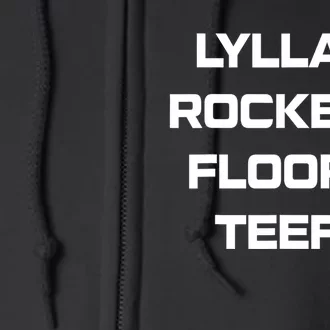 Lylla And Rocket And Floor And Teefs Full Zip Hoodie