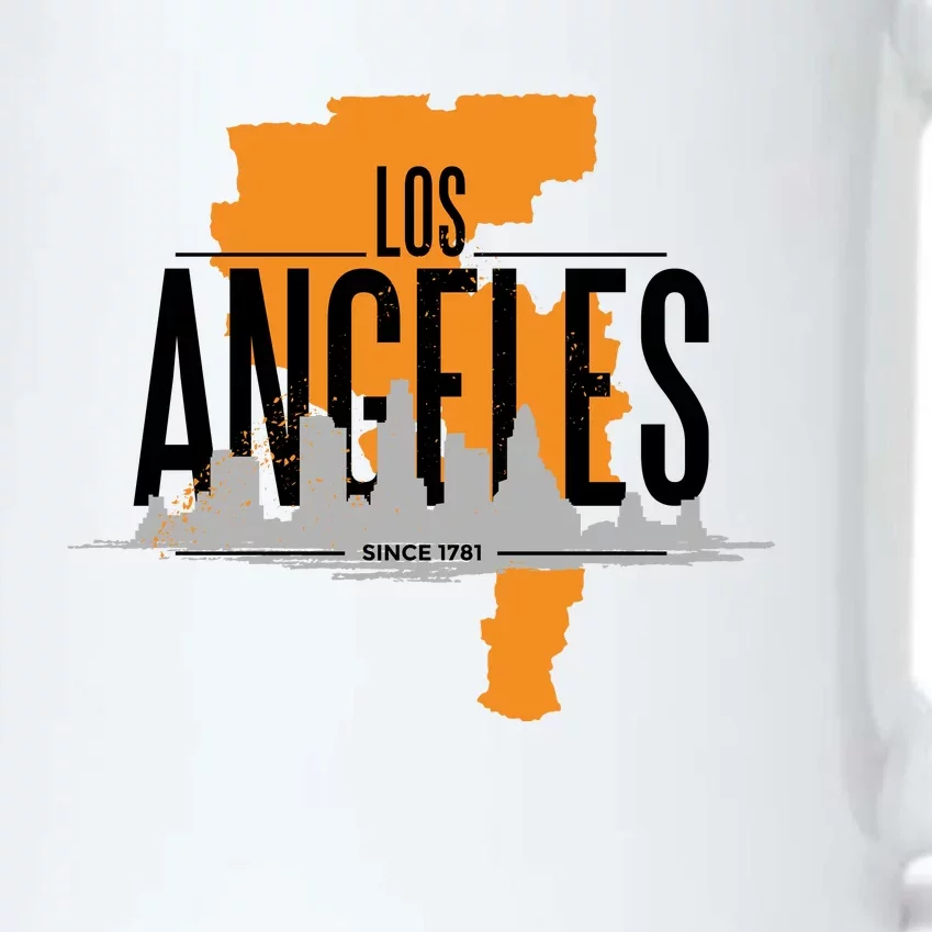 Los Angeles Rugged Black Color Changing Mug