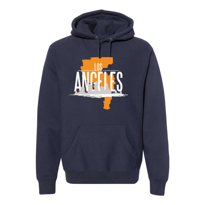 Los Angeles Rugged Premium Hoodie