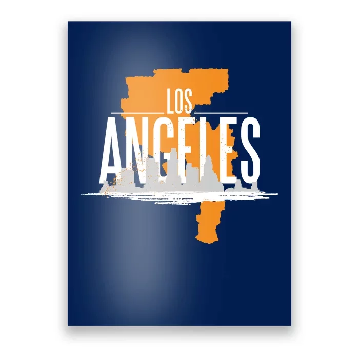 Los Angeles Rugged Poster