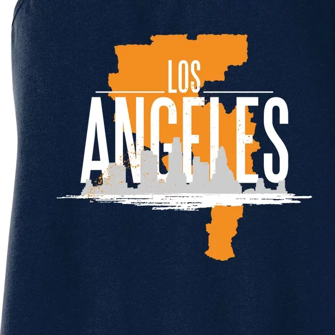 Los Angeles Rugged Women's Racerback Tank