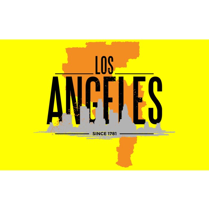 Los Angeles Rugged Bumper Sticker