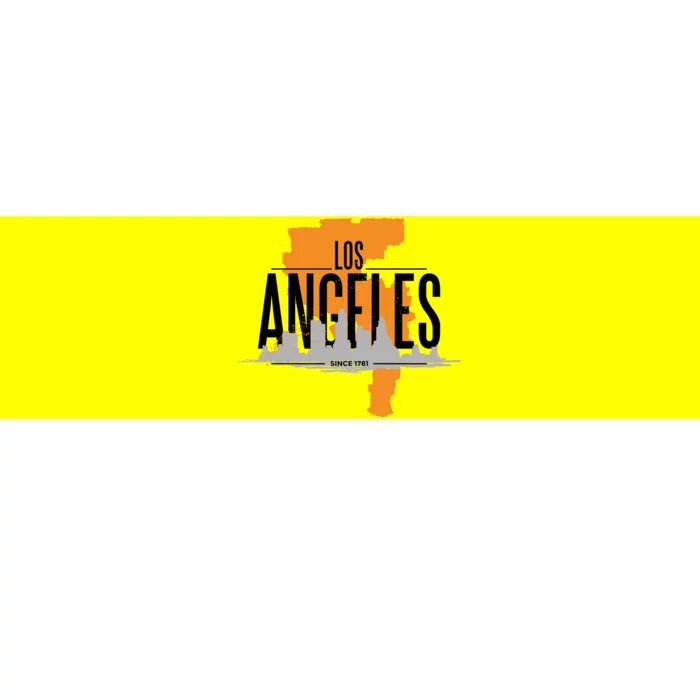 Los Angeles Rugged Bumper Sticker