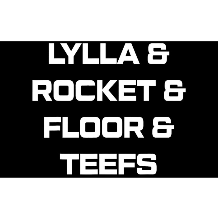 Lylla And Rocket And Floor And Teefs Guardian Of The Galaxy Bumper Sticker