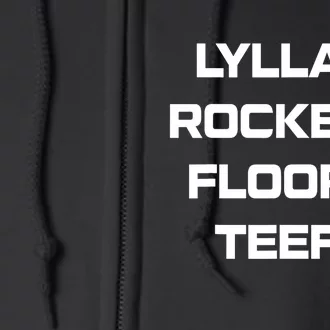 Lylla And Rocket And Floor And Teefs Guardian Of The Galaxy Full Zip Hoodie